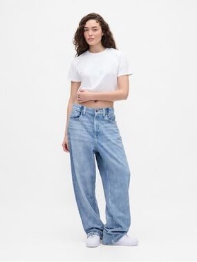 💫GAP X BEIS💫 Knit Denim Baggy Jeans ⭐️ Limited Edition🔥